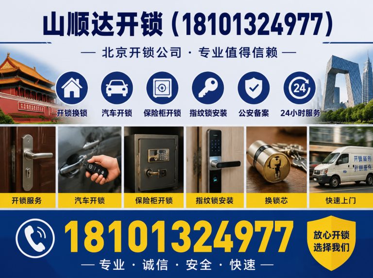 北京山顺达开锁展示图